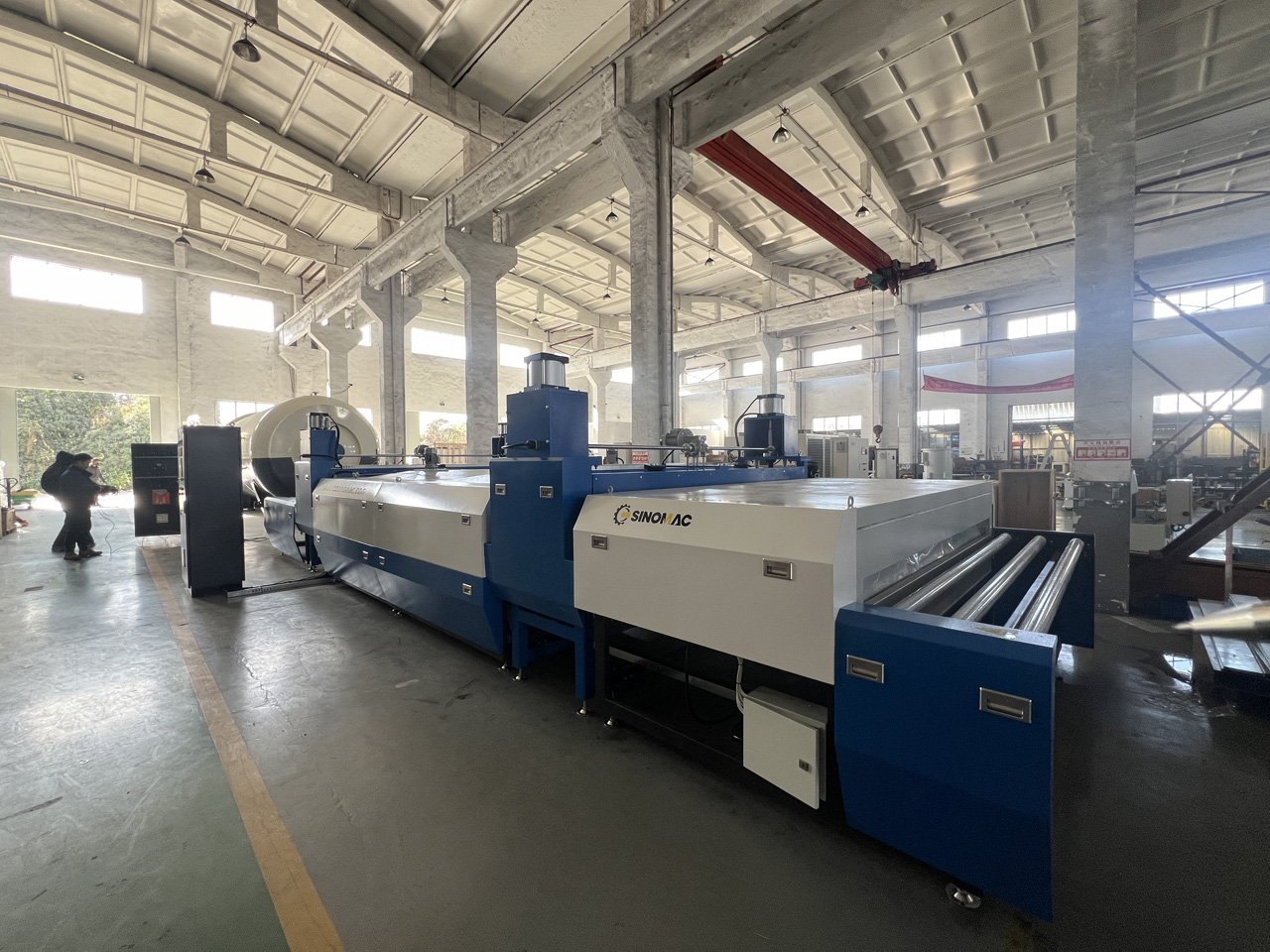 伊朗夹胶玻璃玻璃生产线