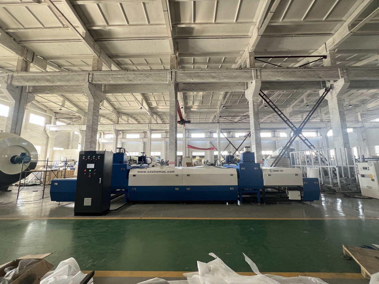 伊朗夹胶玻璃玻璃生产线