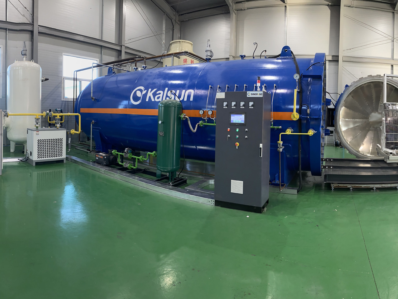 韩国Kalsun Co., Ltd.玻璃釜